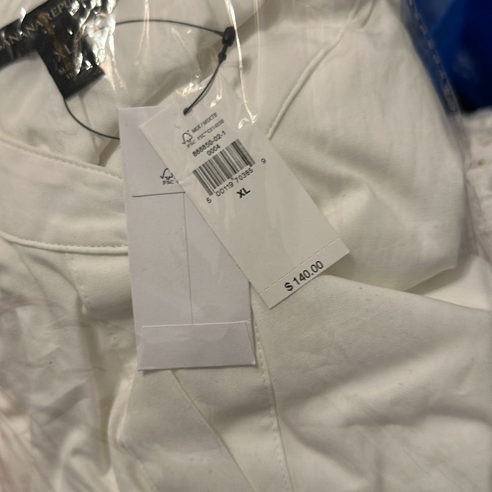 Classic White Shirt Dress with Tie Waist - Picture 7 of 9